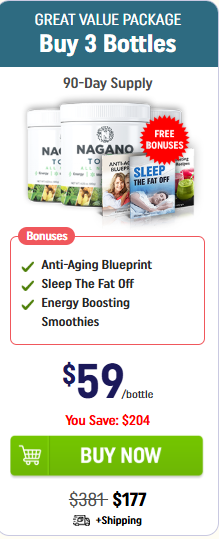 Nagano Lean Body Tonic 3 Bottles