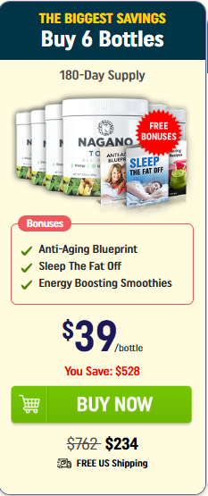 Nagano Lean Body Tonic 6 Bottles