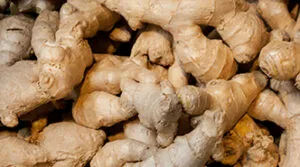 2. Ginger (Zingiber officinale)